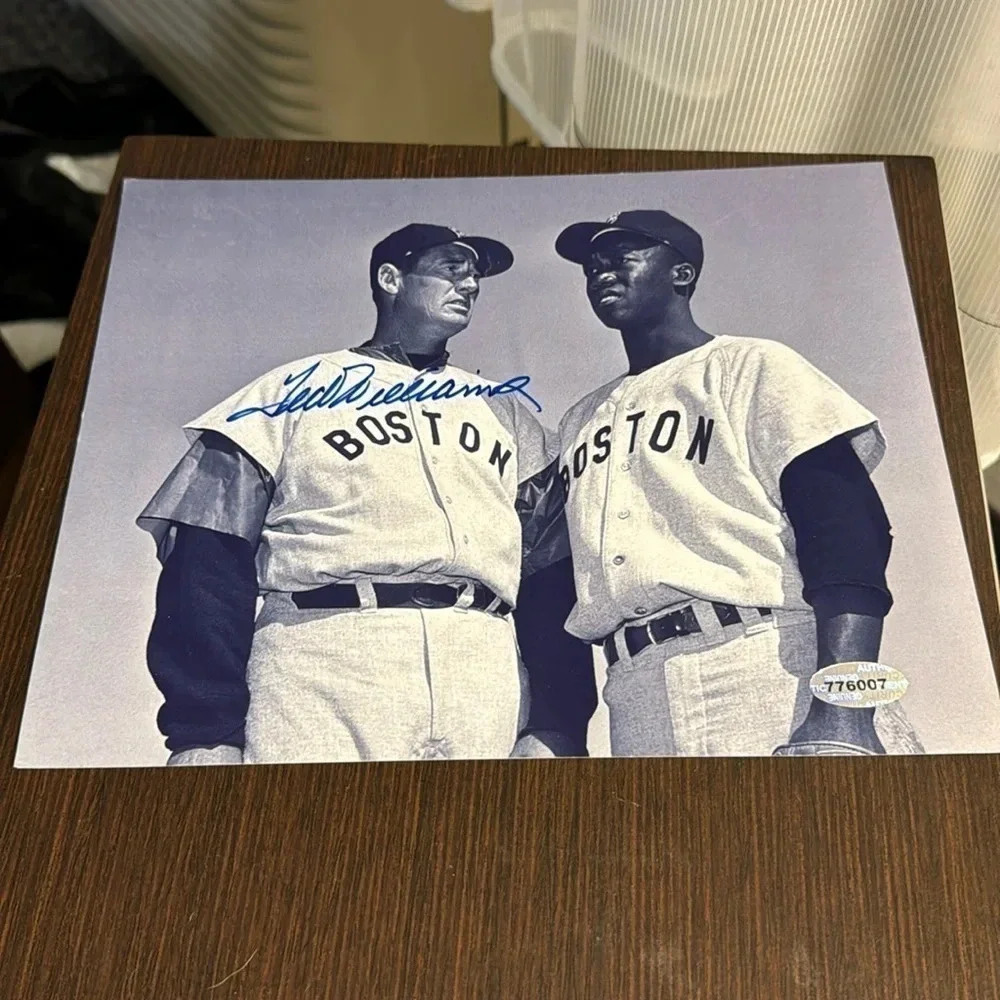 Autographed Ted Williams Boston Red Sox
